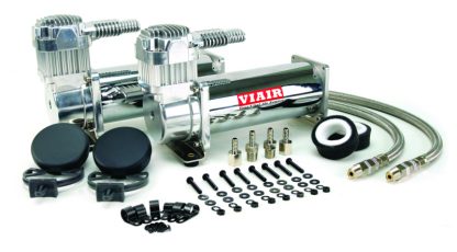 Air Lift Viair 444C Dual Pack Compressor - 200 PSI - Black