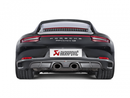 Akrapovic 16-17 Porsche 911 Carrera S/4/4S/GTS (991.2) Slip-On Line (Titanium) w/ Titanium Tips - Image 3