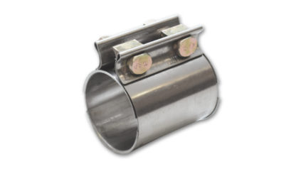 Vibrant TC Series Heavy Duty SS Exhaust Sleeve Butt Joint Clamp for 2.5in O.D. Tubing - Image 2