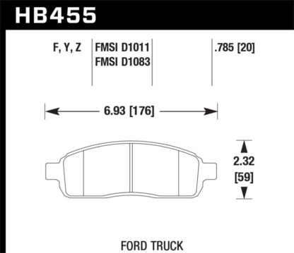 Hawk LTS Street Brake Pads - Image 4