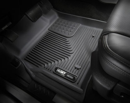 Husky Liners 07-12 GM Silverado/Tahoe/Suburban/Escalade X-Act Contour Black Floor Liners - Image 4