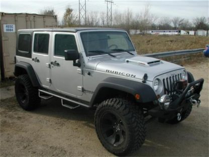 N-Fab Nerf Step 07-17 Jeep Wrangler JK 4 Door All - Tex. Black - W2W - 3in
