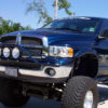 N-Fab Pre-Runner Light Bar 02-08 Dodge Ram 2500/3500 02-03 1500 - Gloss Black