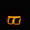 ANZO 11-16 Ford F-150 Super Duty Projector Headlights w/ U-Bar Switchback Black w/ Amber - Image 7