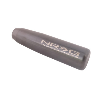 NRG Universal Short Shifter Knob - 5in. Length / Heavy Weight 1.27Lbs. - Black Chrome - Image 2