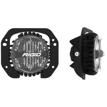 Rigid Industries 360-Series 4in LED SAE J583 Fog Light - 2018+ Jeep JL Rubicon - White (Pair) - Image 3