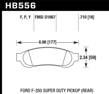 Hawk LTS Street Brake Pads - Image 2