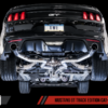 AWE Tuning S550 Mustang GT Cat-back Exhaust - Track Edition (Chrome Silver Tips) - Image 2