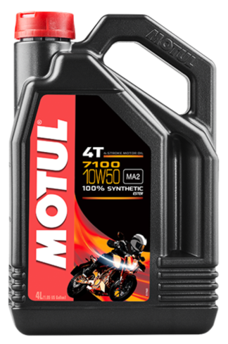 Motul 4L 7100 4-Stroke Engine Oil 10W50 4T 4X4L