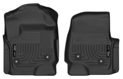 Husky Liners 2017 Ford F250 Crew Cab Vinyl X-Act Contour Black Floor Liners - Image 3