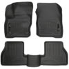 Husky Liners Weatherbeater 2016 Ford Focus RS Front & 2nd Seat Floor Liners - Black - Image 2