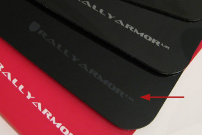 Rally Armor 02-07 Subaru WRX/STI/RS/2.5i (wagons req mod) UR Black Mud Flap w/ Grey Logo - Image 2