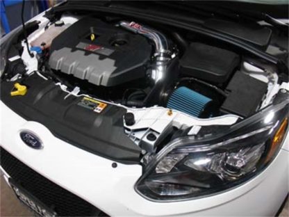 Injen 13-14 Ford Focus ST 2.0L (t) 4cyl Polished Short Ram Intake w/MR Tech & Heat Shield - Image 3