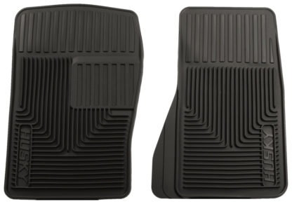 Husky Liners 98-03 Dodge Durango/01-04 Chevy S-10 Pickup Heavy Duty Black Front Floor Mats - Image 2