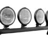 N-Fab Light Bar 16-17 Toyota Tacoma - Gloss Black - Light Tabs - Image 5