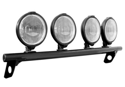 N-Fab Light Bar 16-17 Toyota Tacoma - Gloss Black - Light Tabs - Image 5