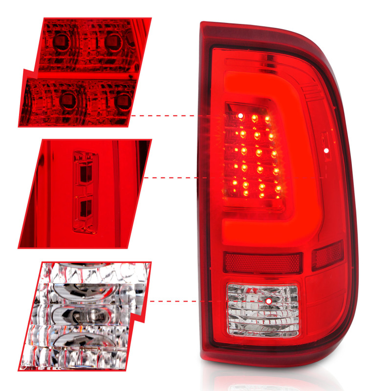 ANZO 2008-2016 Ford F-250 LED Taillights (Pair) - Image 3