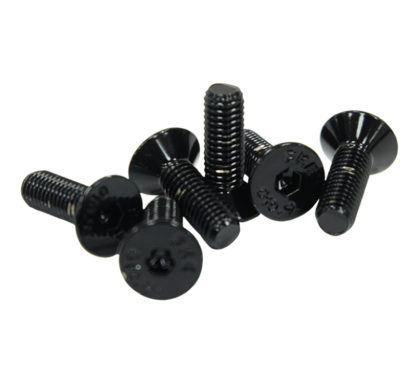 NRG Steering Wheel Screw Upgrade Kit (Conical) - Black - Image 2