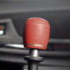 GrimmSpeed Stubby Shift Knob Stainless Steel Red - M12x1.25 - Image 3