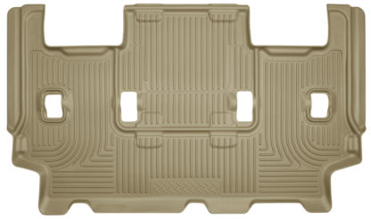 Husky Liners 07-10 Ford Expedition/Lincoln Navigator WeatherBeater 3rd Row Tan Floor Liner - Image 3