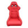 NRG FRP Bucket Seat (Red Cloth) - Large - Image 2