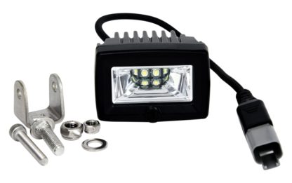 KC HiLiTES C-Series 2in. C2 LED Light 20w Area Flood Beam (Pair Pack System) - Black - Image 3