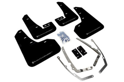 Rally Armor 2015+ VW Golf/GTI/TSI UR Black Mud Flap w/ Silver Logo