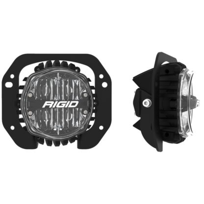 Rigid Industries 360-Series 4in LED SAE J583 Fog Light - 2018+ Jeep JL Rubicon - White (Pair) - Image 4