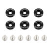 Mishimoto Large Fender Washer Kit (6pcs) - Black