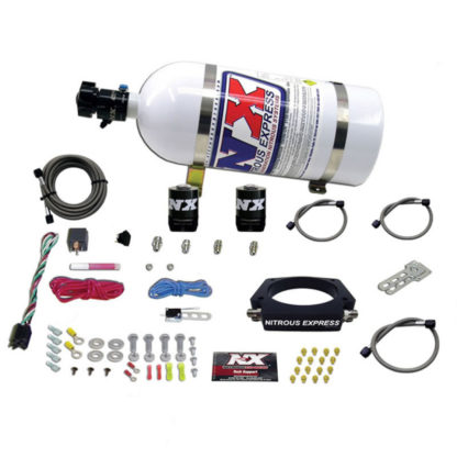 Nitrous Express GM LS 102mm Nitrous Plate Kit (50-400HP) w/10lb Bottle - Image 2