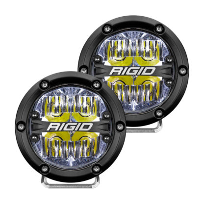 Rigid Industries 360-Series 4in LED Off-Road Drive Beam - White Backlight (Pair) - Image 2