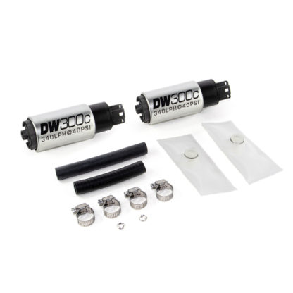 DeatschWerks 340lph DW300C Compact Fuel Pump w/ 99-04 Ford Lightning Set Up Kit (w/o Mounting Clips) - Image 2
