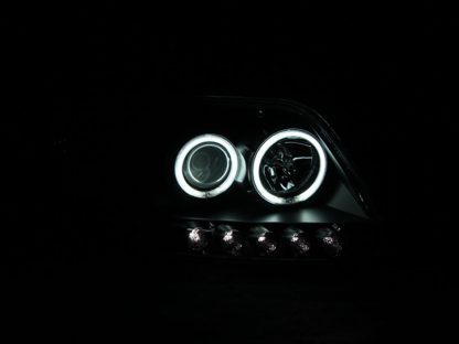 ANZO 1997-2003 Ford F-150 Projector Headlights w/ Halo Black (CCFL) - Image 3