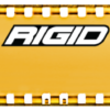 Rigid Industries 10in SR-Series Light Cover - Amber - Trim 10in.