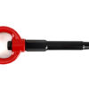 Perrin 08-14 Subaru WRX/STI Hatchback Tow Hook Kit (Rear) - Red - Image 3