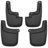 Husky Liners 15-16 Chevy Colorado No Flares or Cladding Front and Rear Mud Guards - Black