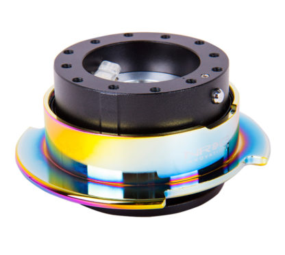 NRG Quick Release Gen 2.5 - Black Body / Neochrome Ring - Image 3