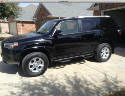 N-Fab Nerf Step 14-18 Toyota 4 Runner (Does Not Fit Limited) SUV 4 Door - Tex. Black - W2W - 2in - Image 2