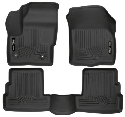 Husky Liners 2015 Lincoln MKC WeatherBeater Black Front & Second Seat Floor Liner - Image 3