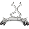 Akrapovic 15-17 BMW X5M (F85) Evolution Line Cat Back (Titanium) w/ Carbon Tips - Image 3