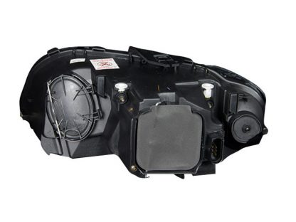 ANZO 2006-2008 Audi A3 Projector Headlights Black (R8 LED Style) - Image 3