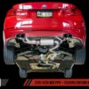 AWE Tuning BMW F3X N20/N26 328i/428i Touring Edition Exhaust Quad Outlet - 80mm Chrome Silver Tips