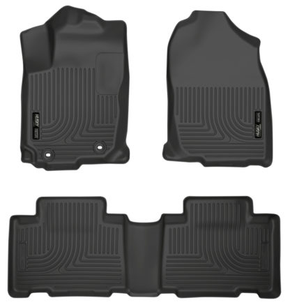 Husky Liners 13 Toyota RAV4 Weatherbeater Black Front & 2nd Seat Floor Liners - Image 2