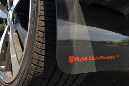 Rally Armor 2017+ Subaru Impreza UR Black Mud Flap w/ Red Logo - Image 6