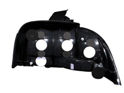 ANZO 1994-1998 Ford Mustang Taillights Black - Image 2