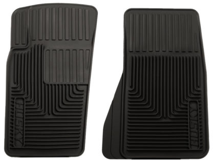 Husky Liners 07-11 Jeep Wrangler (Base/Unlimited)/02-07 Liberty Heavy Duty Black Front Floor Mats - Image 2