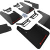 Rally Armor 12-19 Toyota 4Runner UR Black Mud Flap w/ Red Logo