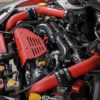 GrimmSpeed 2008-2014 Subaru WRX Front Mount Intercooler Kit Black Core / Red Pipe - Image 5