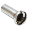 Vibrant 3.90in OD Low Inner Silencer Muffw/ 3.90in ID Single Wall Exh Tip2.5in OD Tuning Tube - Image 2