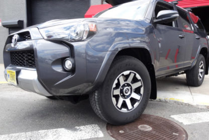 Rally Armor 12-19 Toyota 4Runner UR Black Mud Flap w/ Red Logo - Image 2